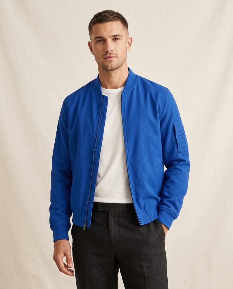 Lands Fashion - Zedar | Zip-Up Lightweight Jacket Men