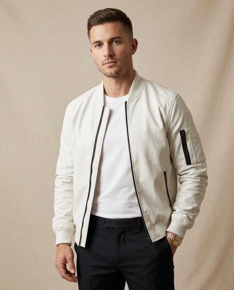 Lands Fashion - Zedar | Zip-Up Lightweight Jacket Men
