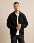 Lands Fashion - Caren | Collared Snap-Button Jacket Men