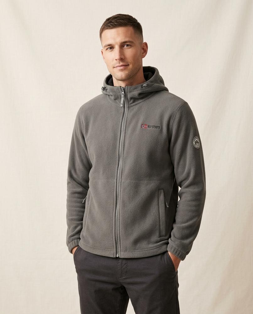 Lands Fashion - Vator | Hooded Zip-Up Jacket Men