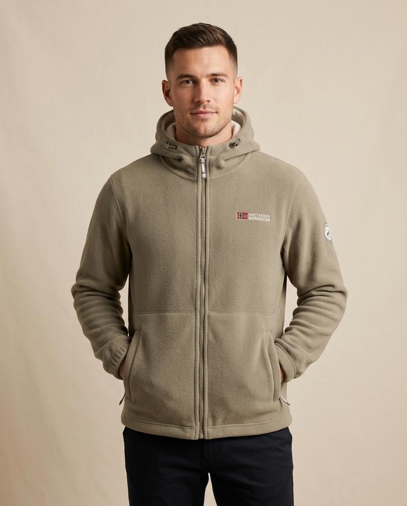 Lands Fashion - Vator | Hooded Zip-Up Jacket Men