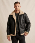 Lands Fashion - Serel | Shearling-Lined Zip-Up Jacket Men