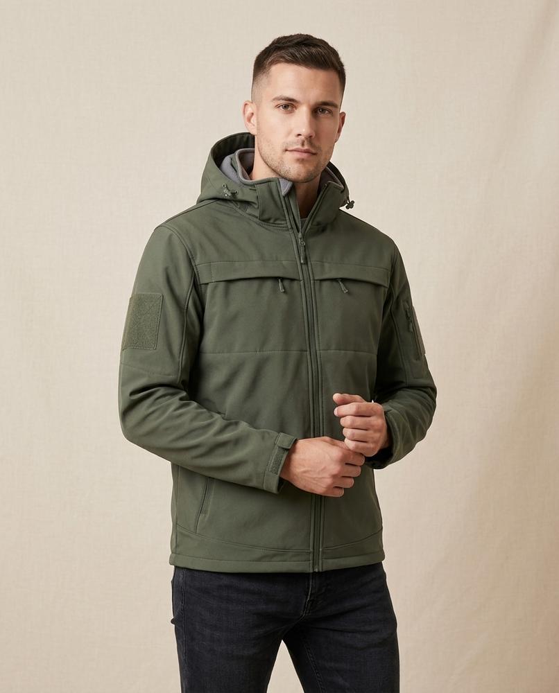 Lands Fashion - Rokar | Hooded Softshell Jacket Men
