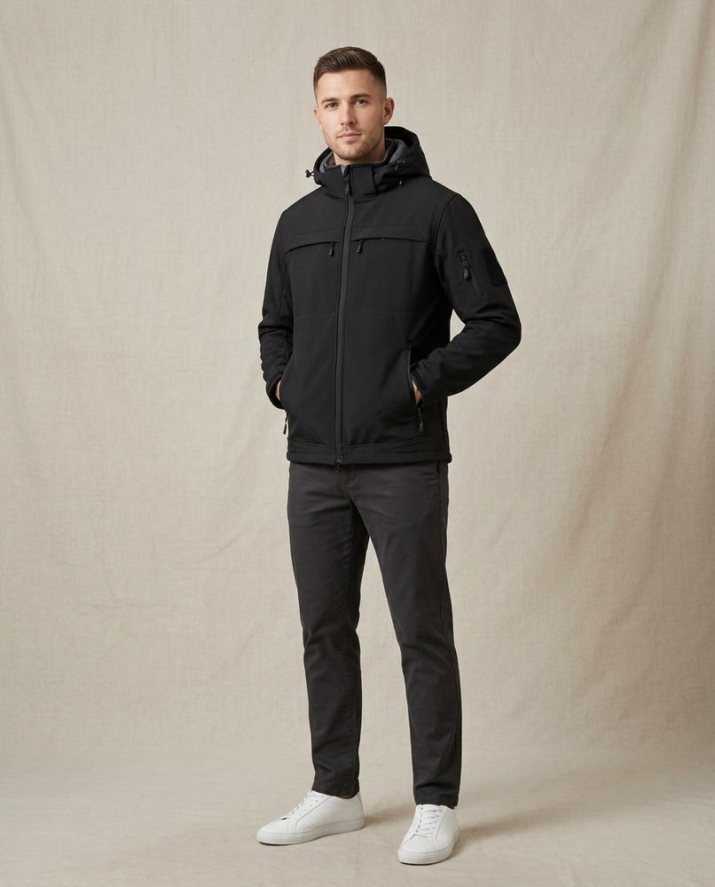Lands Fashion - Rokar | Hooded Softshell Jacket Men