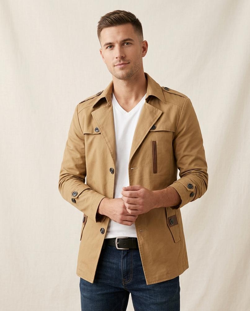 Lands Fashion - Vizan | Buttoned Tailored Jacket Men