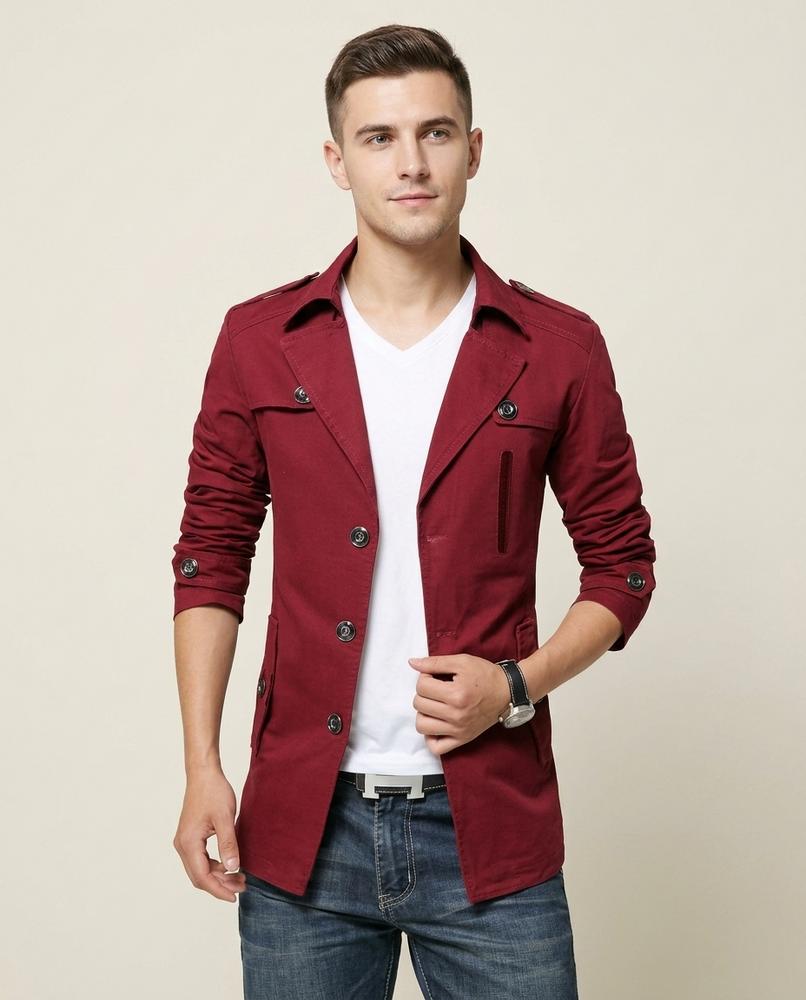 Lands Fashion - Vizan | Buttoned Tailored Jacket Men