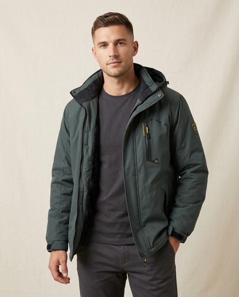 Lands Fashion - Yozan | Camouflage Hooded Jacket Men