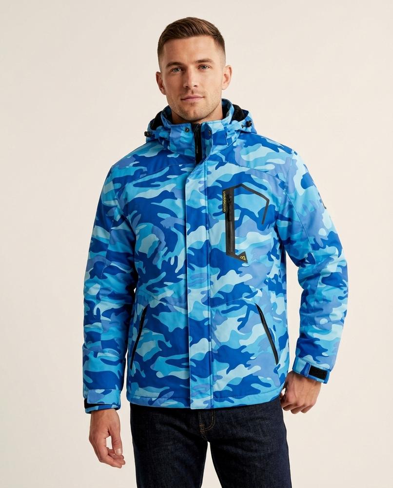 Lands Fashion - Yozan | Camouflage Hooded Jacket Men