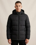 Lands Fashion - Caser | Hooded Quilted Jacket Men