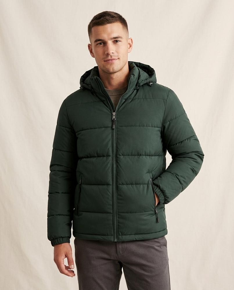 Lands Fashion - Caser | Hooded Quilted Jacket Men