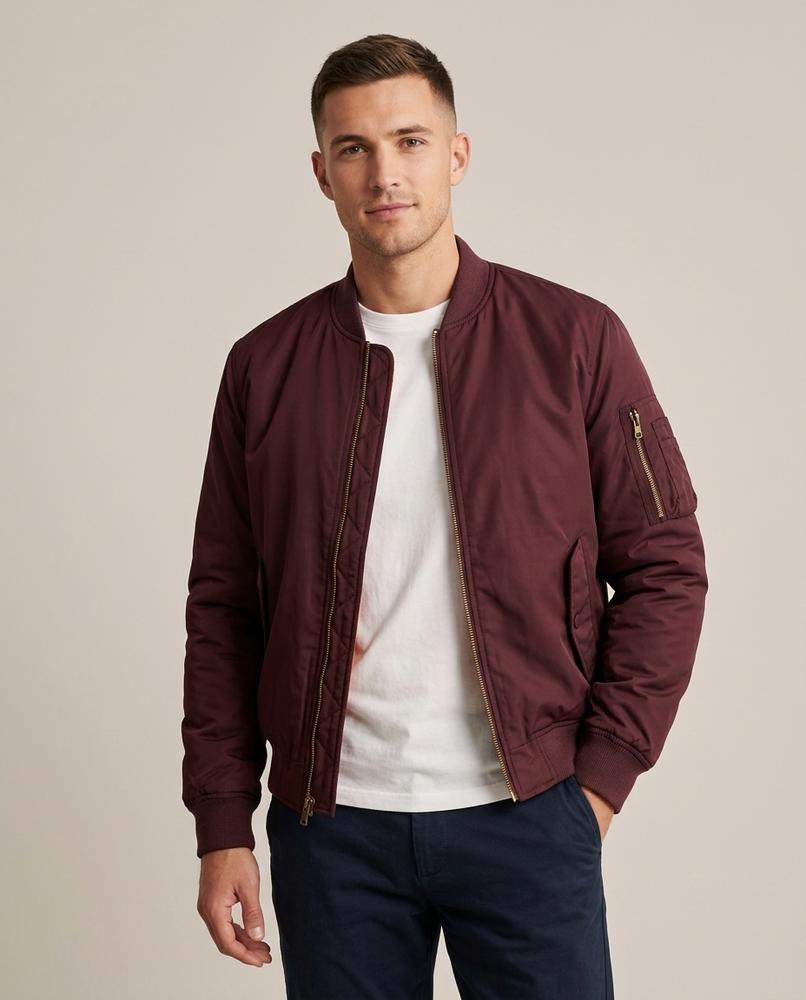 Lands Fashion - Zanav | Quilted Zip-Up Jacket Men