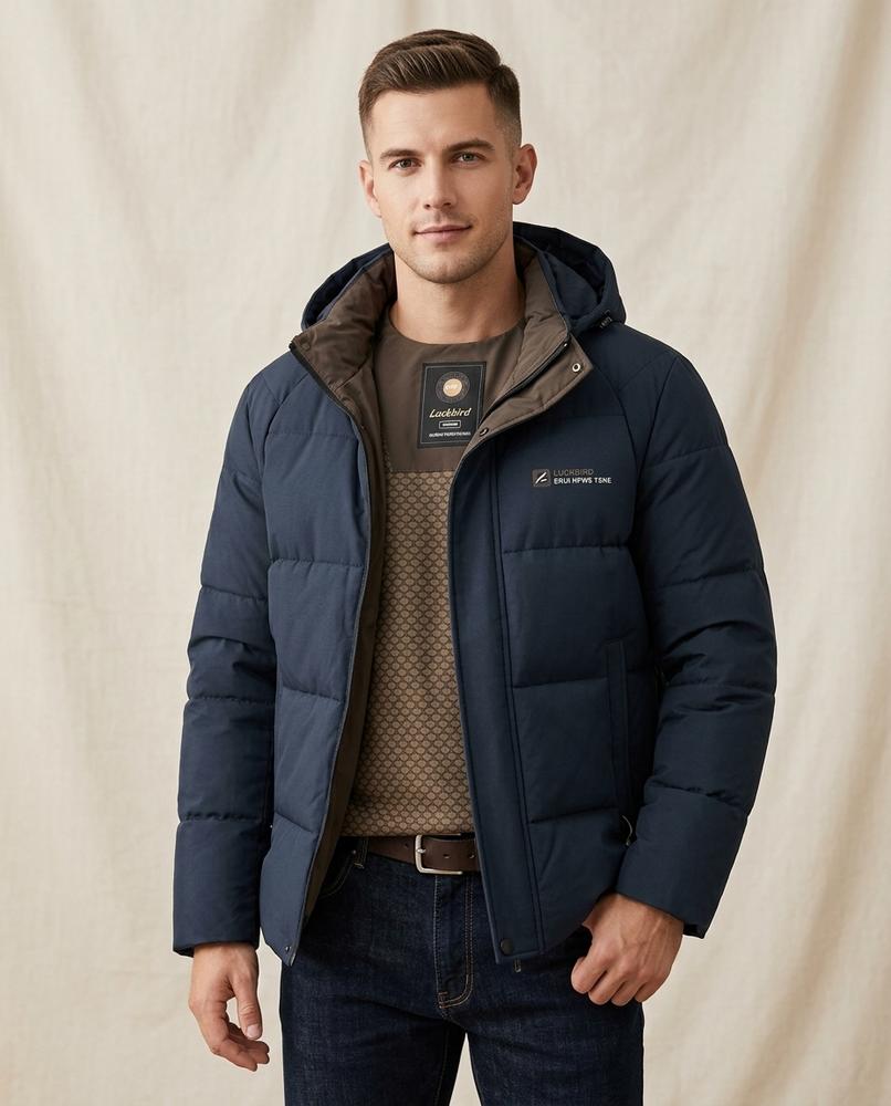 Lands Fashion - Nodar | Padded Hooded Jacket Men