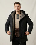 Lands Fashion - Arvar | Lined Hooded Coat Men