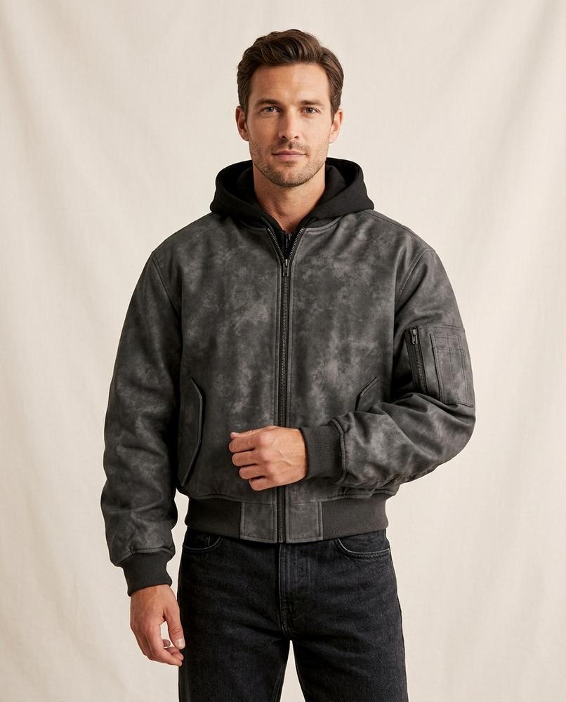 Lands Fashion - Rovin | Washed Zip-Up Jacket Men