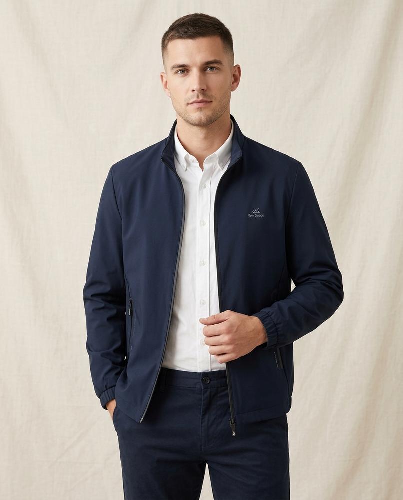 Lands Fashion - Taron | Zip-Up Stand-Collar Jacket Men