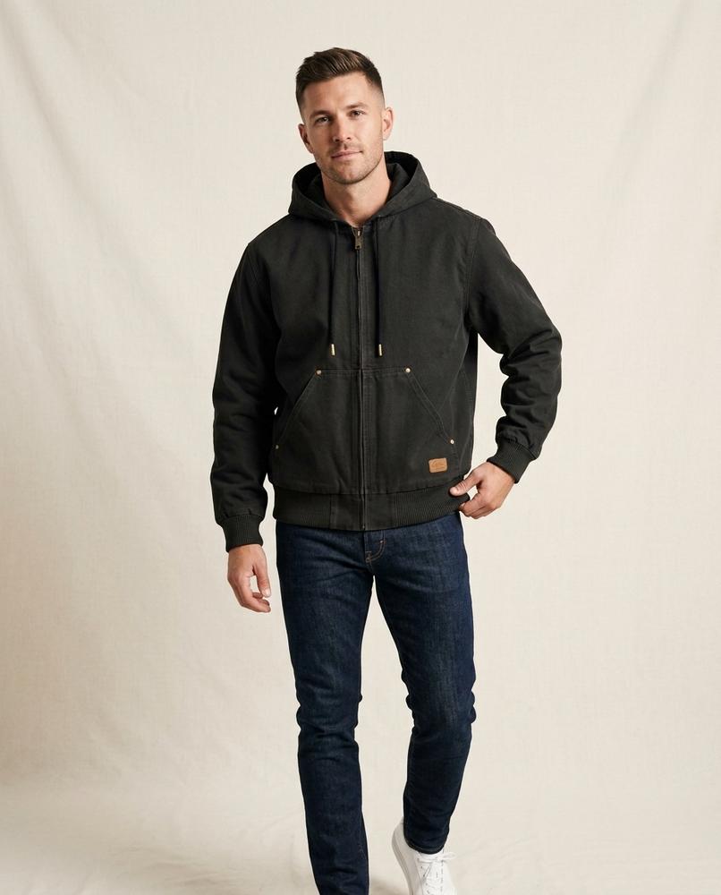 Lands Fashion - Midan | Hooded Zip-Up Jacket Men