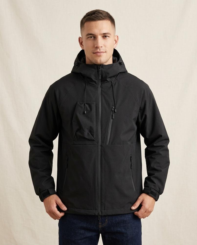 Lands Fashion - Visel | Hooded Water-Repellent Jacket Men