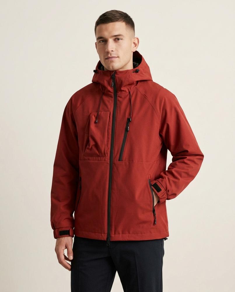 Lands Fashion - Visel | Hooded Water-Repellent Jacket Men