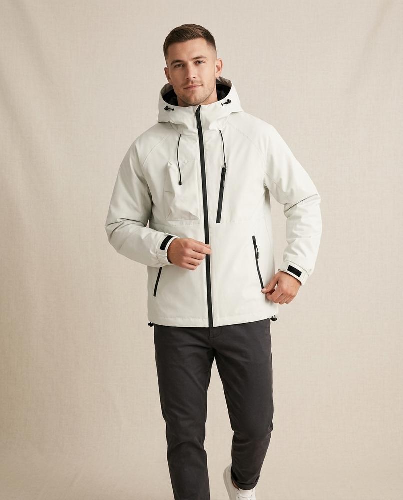 Lands Fashion - Visel | Hooded Water-Repellent Jacket Men