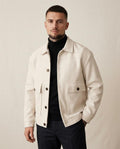 Lands Fashion - Cavel | Button-Front Patch Pocket Jacket Men