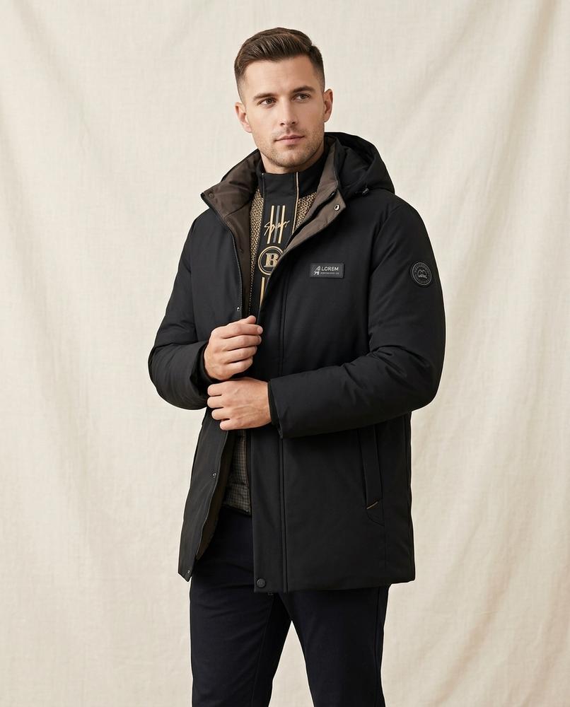 Lands Fashion - Nilan | Hooded Padded Jacket Men