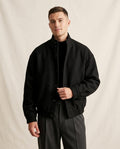 Lands Fashion - Tilar | Stand-Collar Button-Front Jacket Men