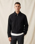 Lands Fashion - Kaken | Zip-Up Collared Jacket Men