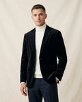 Lands Fashion - Camir | Velvet Single-Breasted Blazer Men