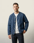 Lands Fashion - Ketal | Collarless Lined Jacket Men