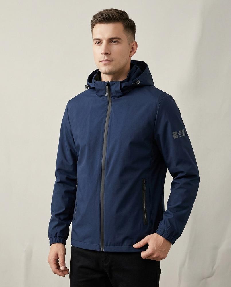 Lands Fashion - Zesan | Hooded Fleece-Lined Jacket Men