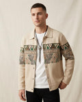 Lands Fashion - Tilin | Patterned Snap-Button Jacket Men