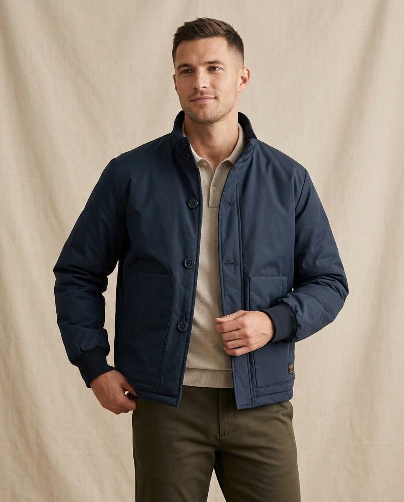 Lands Fashion - Vesel | Padded Stand-Collar Jacket Men