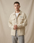 Lands Fashion - Tivan | Plaid Textured Jacket Men