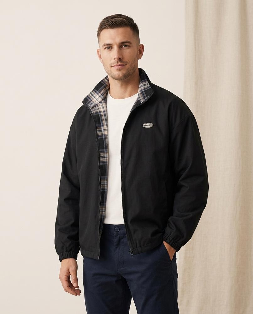 Lands Fashion - Masan | Reversible Zip-Up Jacket Unisex