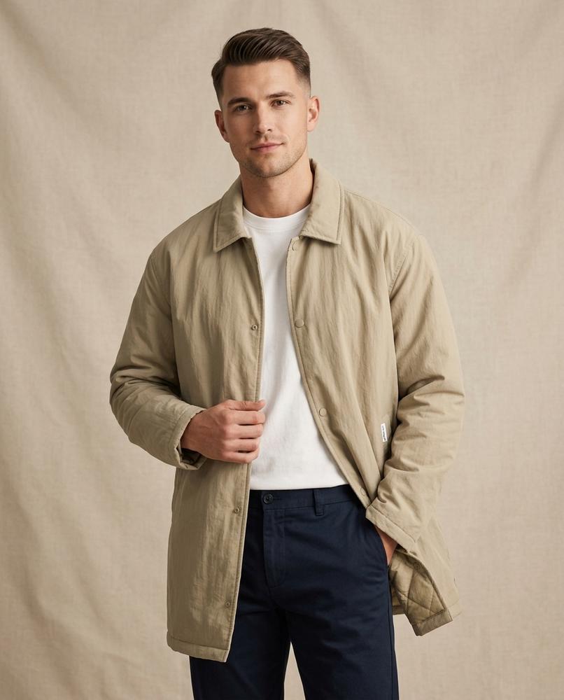 Lands Fashion - Lysen | Quilted Padded Coat Men