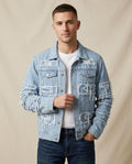 Lands Fashion - Zamar | Ripped Button-Front Denim Jacket Men