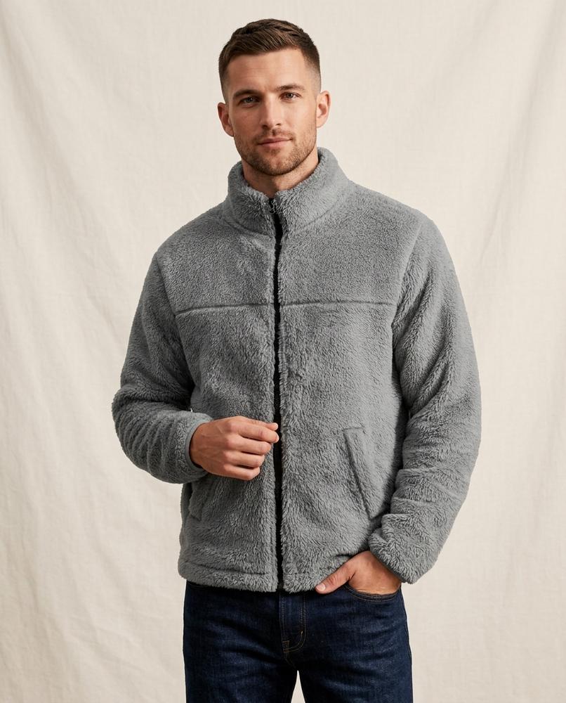 Lands Fashion - Ritor | Fleece Zip-Up Jacket Men