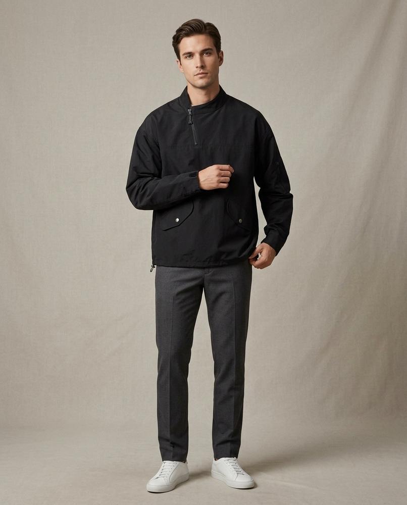 Lands Fashion - Kalen | Quarter-Zip Pullover Jacket Men