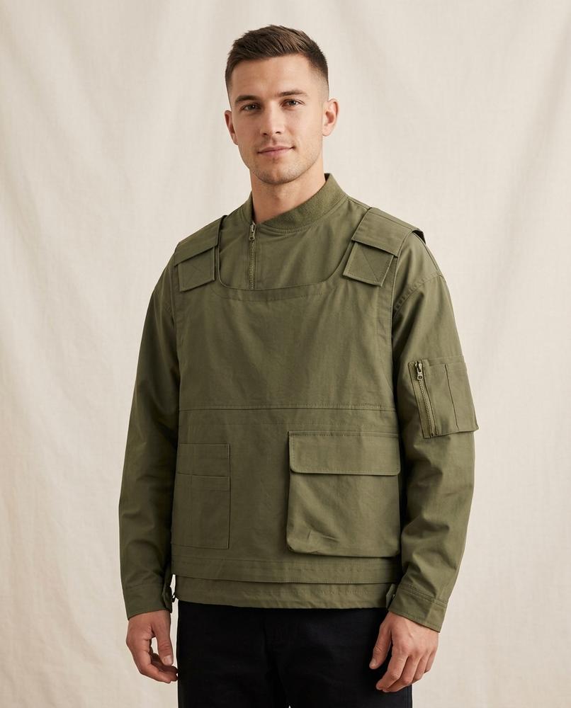 Lands Fashion - Kalen | Quarter-Zip Pullover Jacket Men