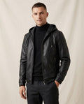 Lands Fashion - Minav | Hooded Textured Jacket Men