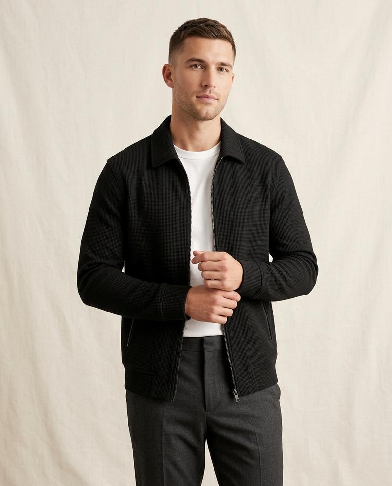 Lands Fashion - Mimin | Structured Zip-Up Jacket Men