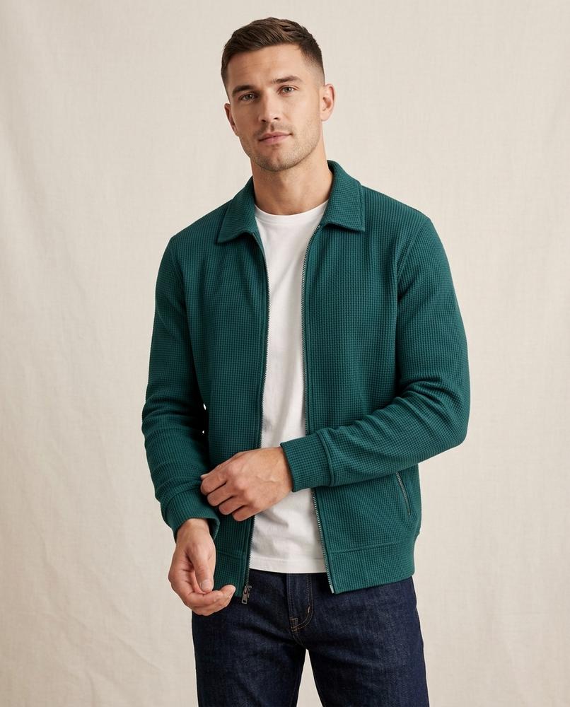Lands Fashion - Mimin | Structured Zip-Up Jacket Men