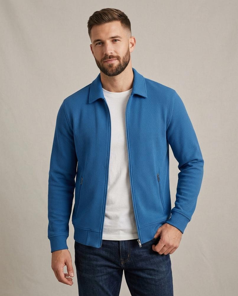 Lands Fashion - Mimin | Structured Zip-Up Jacket Men