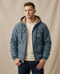 Lands Fashion - Riron | Fleece-Lined Hooded Jacket Men