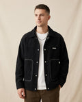 Lands Fashion - Almon | Textured Contrast-Stitch Jacket Men