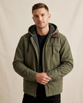 Lands Fashion - Catir | Hooded Sherpa-Lined Jacket Men