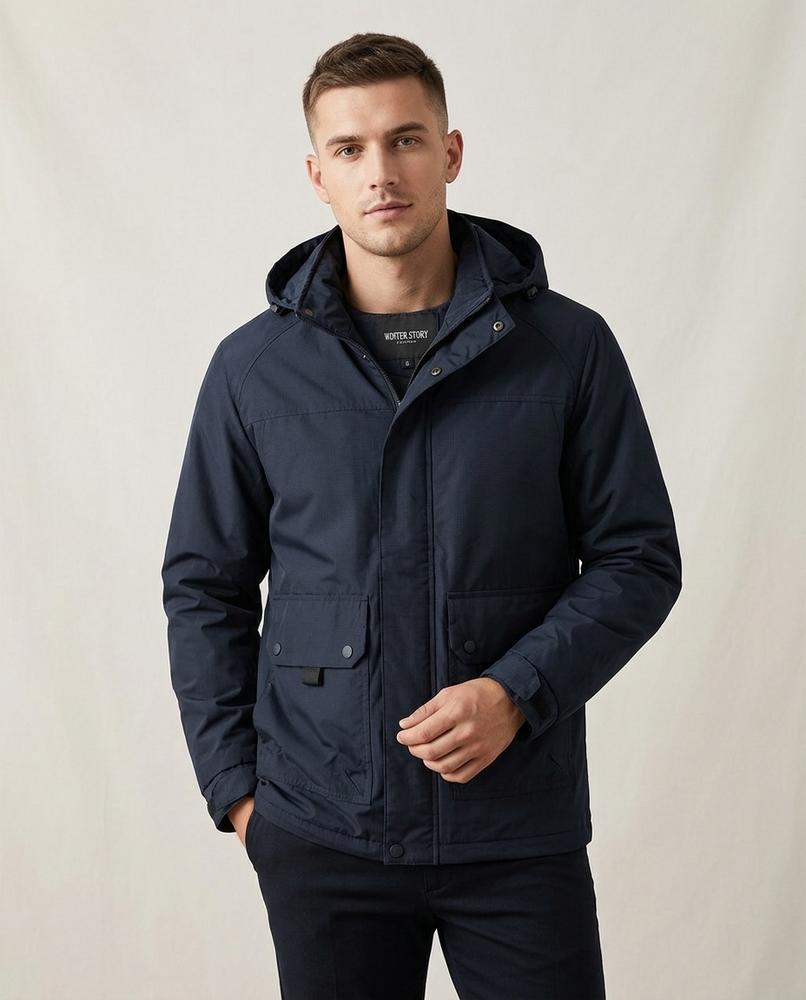 Lands Fashion - Lasol | Hooded Lined Jacket Men