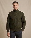 Lands Fashion - Tiran | Button-Front Stand-Collar Jacket Men