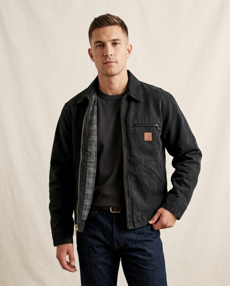 Lands Fashion - Ronal | Lined Canvas Jacket Men