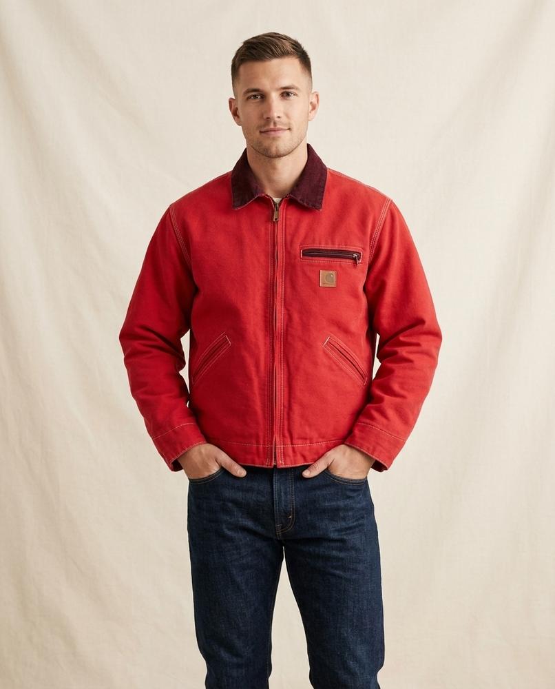 Lands Fashion - Ronal | Lined Canvas Jacket Men